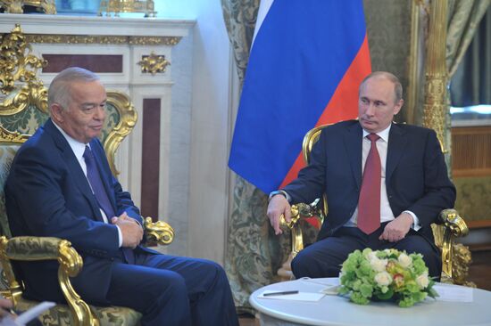 President of Uzbekistan Republic Islam Karimov's Russian visit