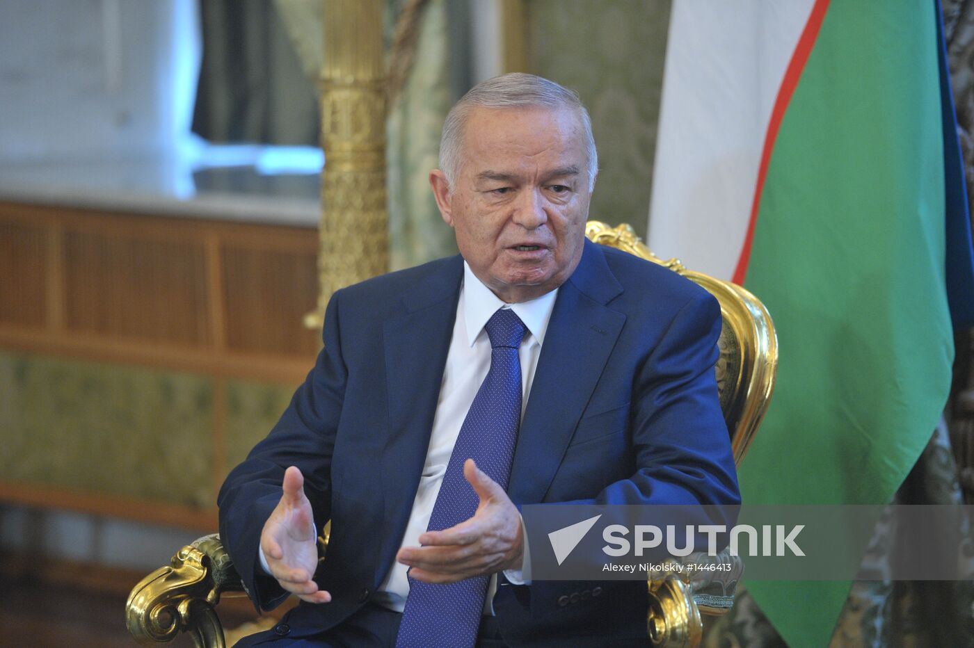 President of Uzbekistan Republic Islam Karimov's Russian visit
