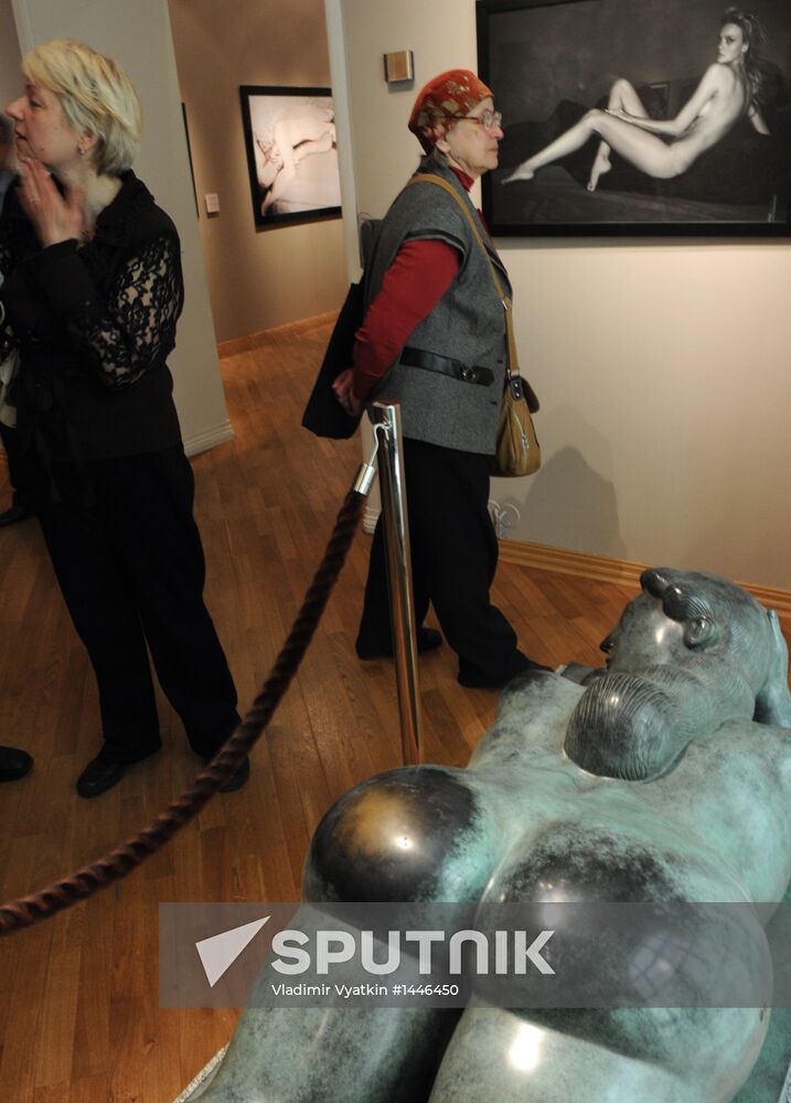 Pushkin Fine Arts Museum, Vogue magazine open joint exhibition
