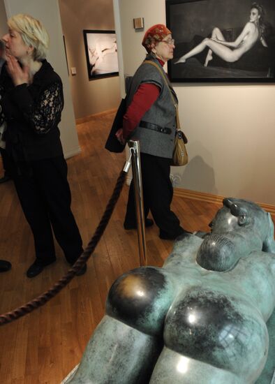 Pushkin Fine Arts Museum, Vogue magazine open joint exhibition