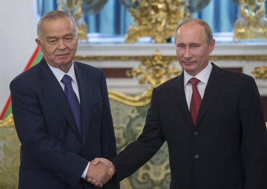 President of Uzbekistan Republic Islam Karimov's Russian visit
