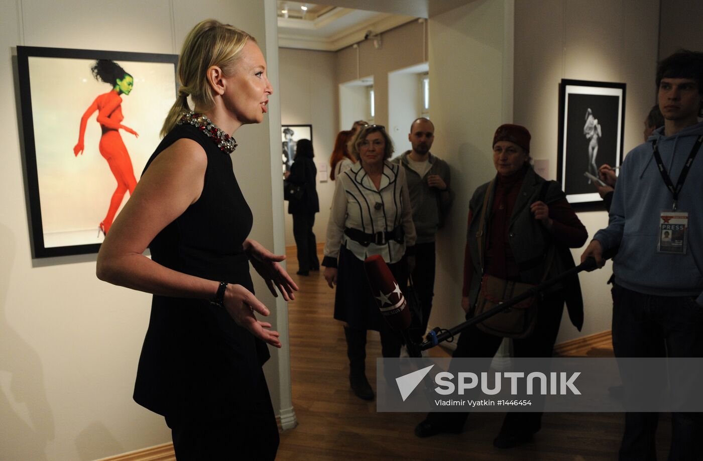 Pushkin Fine Arts Museum, Vogue magazine open joint exhibition