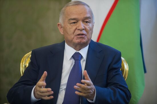 President of Uzbekistan Republic Islam Karimov's Russian visit