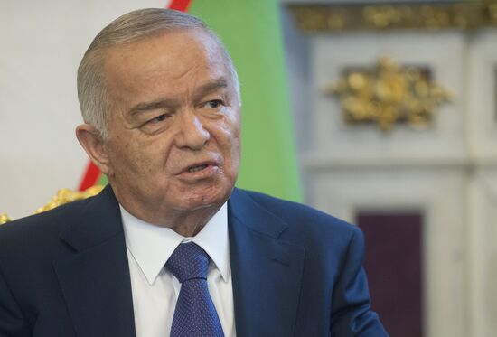 President of Uzbekistan Republic Islam Karimov's Russian visit