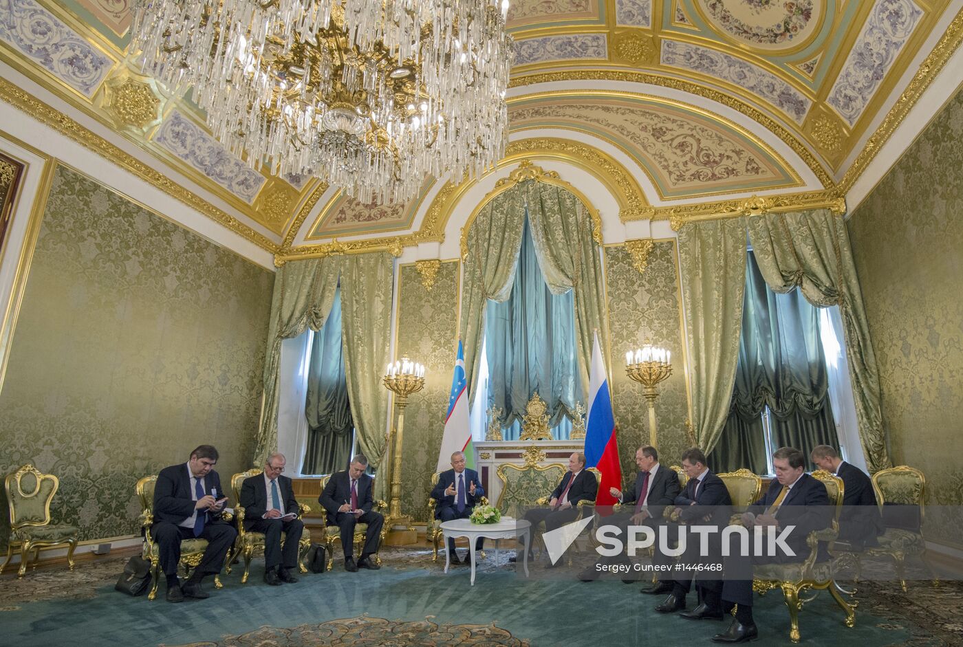 President of Uzbekistan Republic Islam Karimov's Russian visit