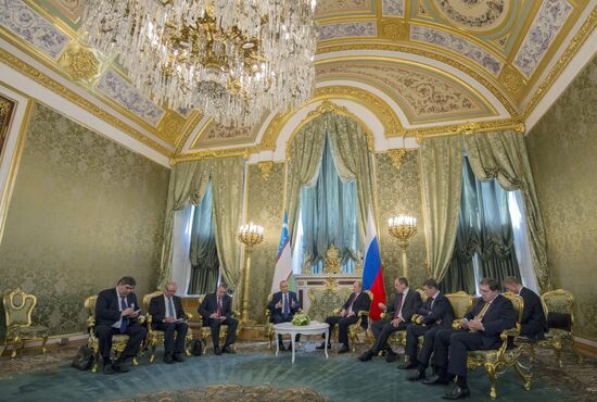 President of Uzbekistan Republic Islam Karimov's Russian visit