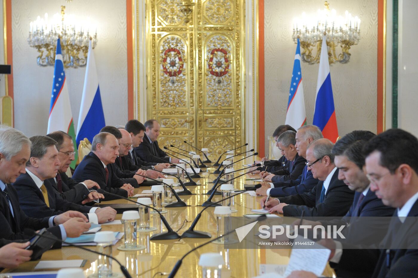 President of Uzbekistan Republic Islam Karimov's Russian visit