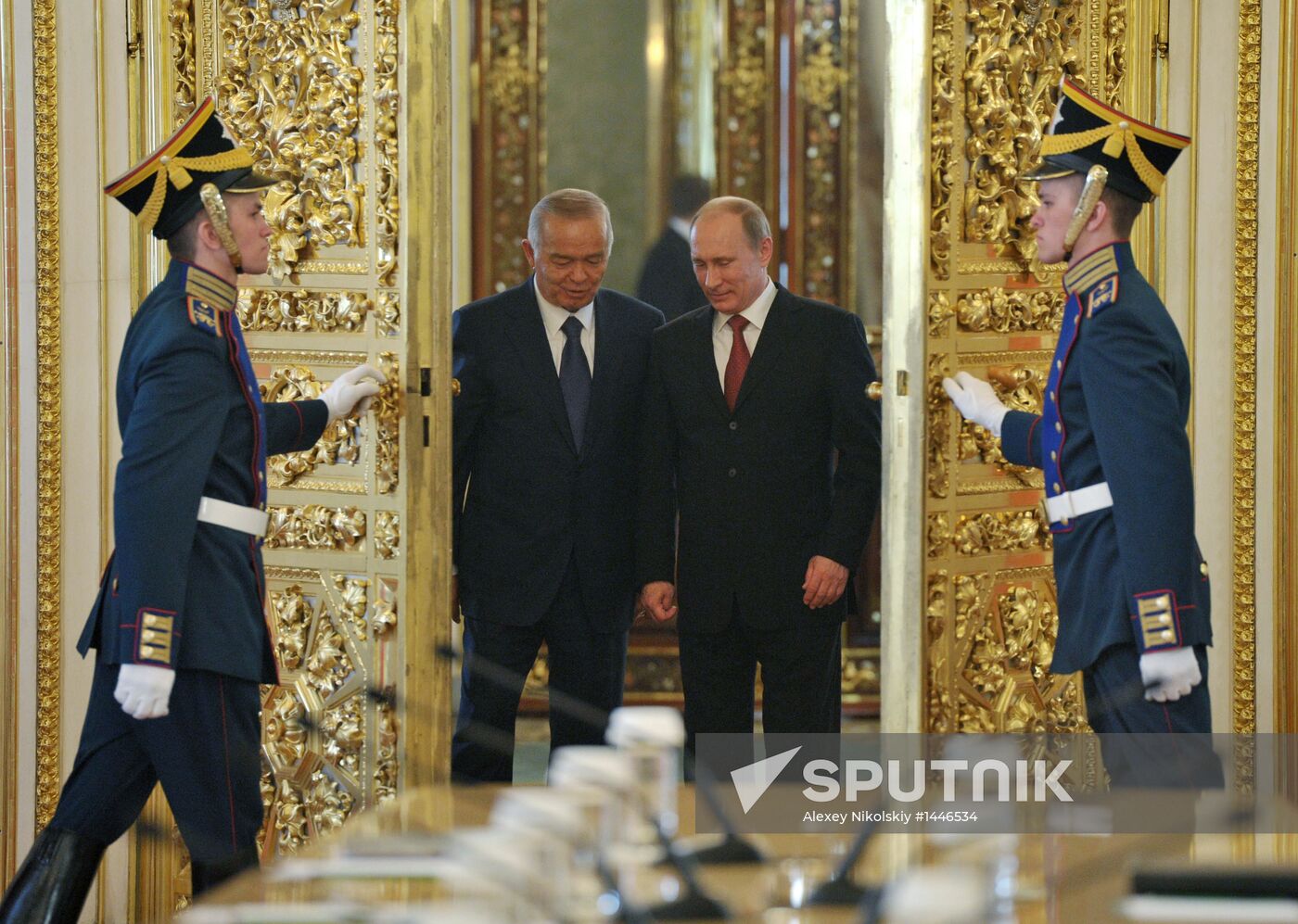 President of Uzbekistan Republic Islam Karimov's Russian visit