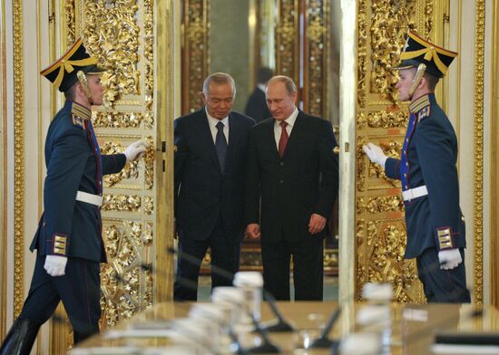President of Uzbekistan Republic Islam Karimov's Russian visit