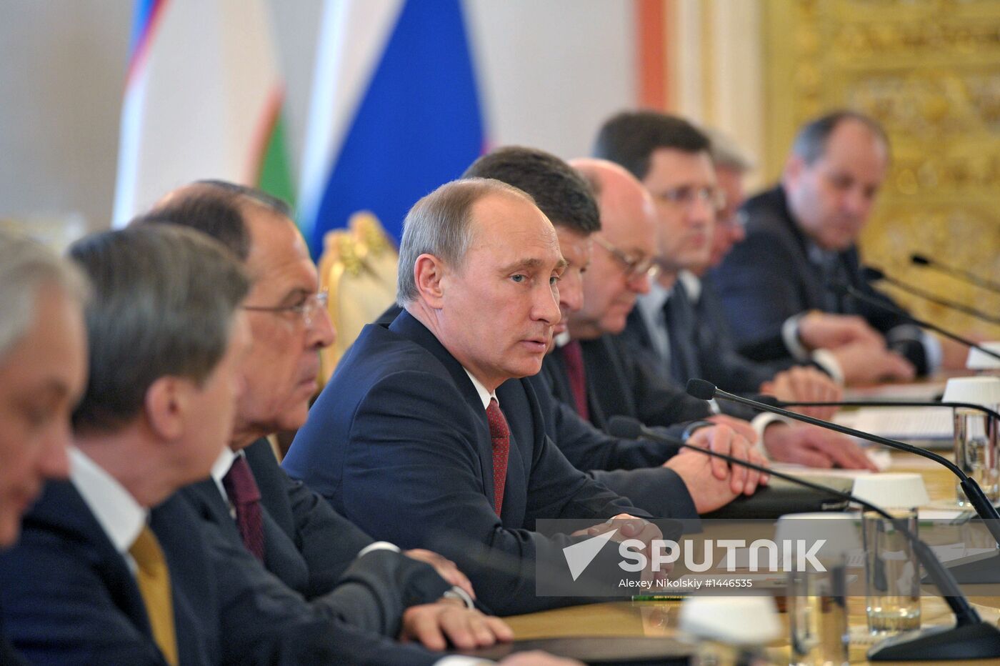 President of Uzbekistan Republic Islam Karimov's Russian visit