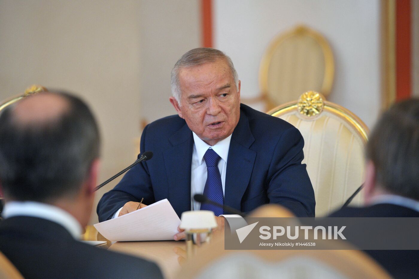 President of Uzbekistan Republic Islam Karimov's Russian visit