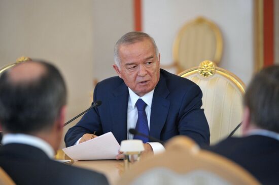 President of Uzbekistan Republic Islam Karimov's Russian visit