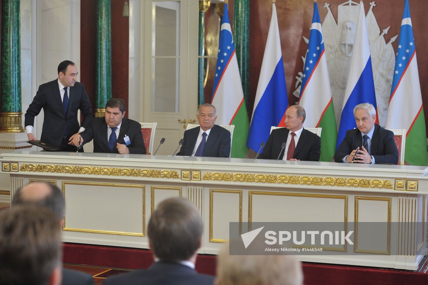 President of Uzbekistan Republic Islam Karimov's Russian visit