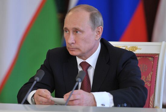 President of Uzbekistan Republic Islam Karimov's Russian visit