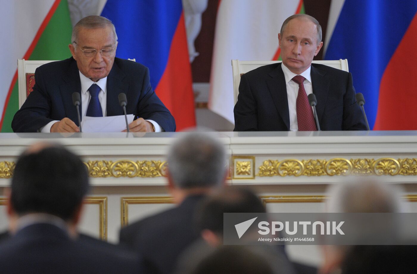 President of Uzbekistan Republic Islam Karimov's Russian visit