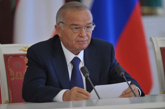 President of Uzbekistan Republic Islam Karimov's Russian visit