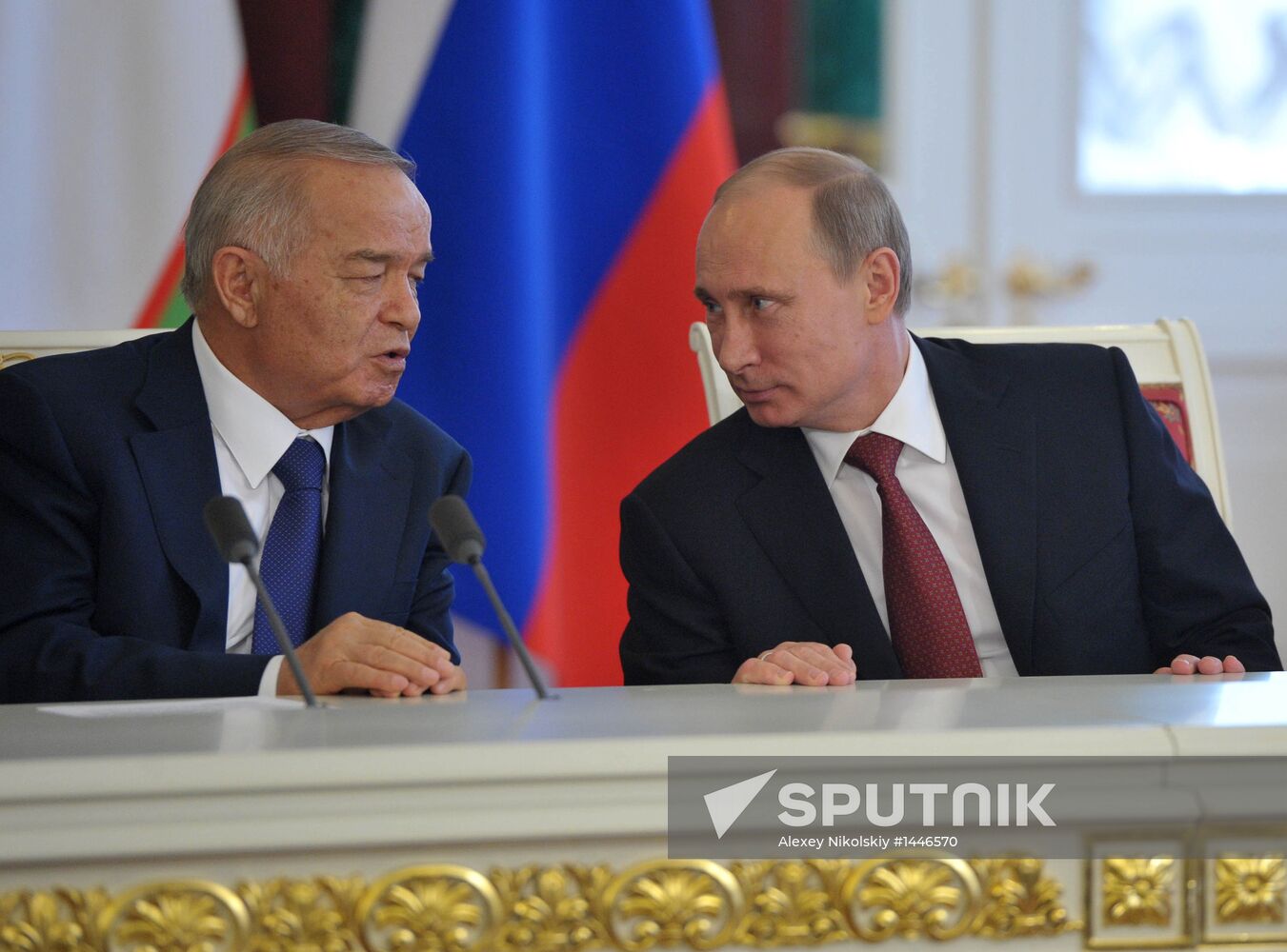 President of Uzbekistan Republic Islam Karimov's Russian visit