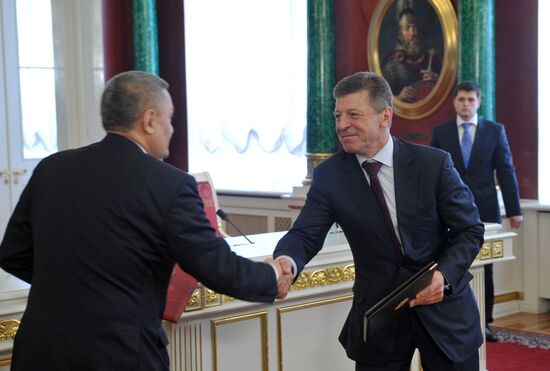 President of Uzbekistan Republic Islam Karimov's Russian visit