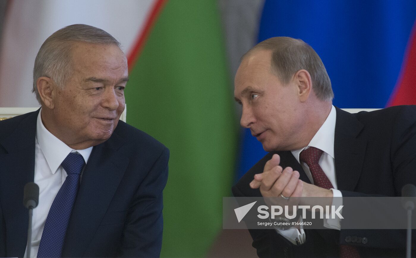 President of Uzbekistan Republic Islam Karimov's Russian visit