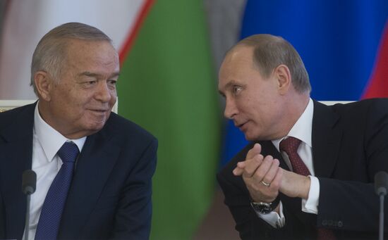 President of Uzbekistan Republic Islam Karimov's Russian visit