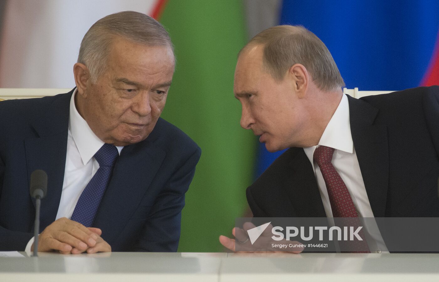 President of Uzbekistan Republic Islam Karimov's Russian visit