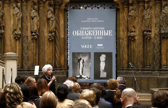 Pushkin Fine Arts Museum, Vogue magazine open joint exhibition