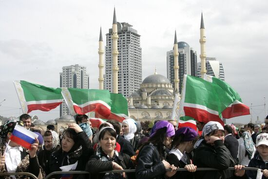 Peace Day in Chechnya