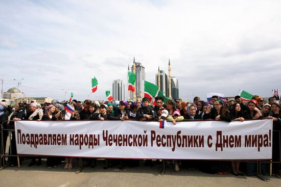 Peace Day in Chechnya