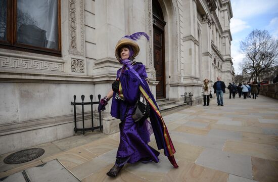 London prepares to bid farewell to Margaret Thatcher
