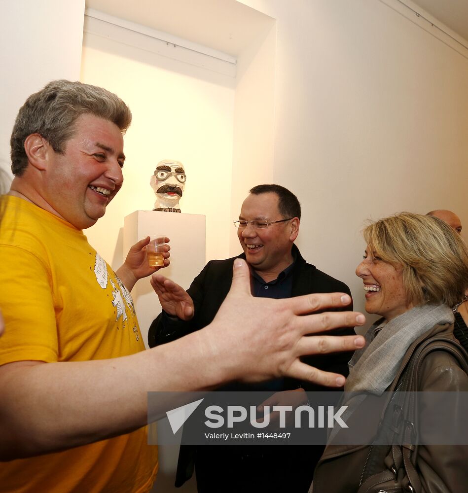 Andrei Bilzho's exhibition opens in MMOMA