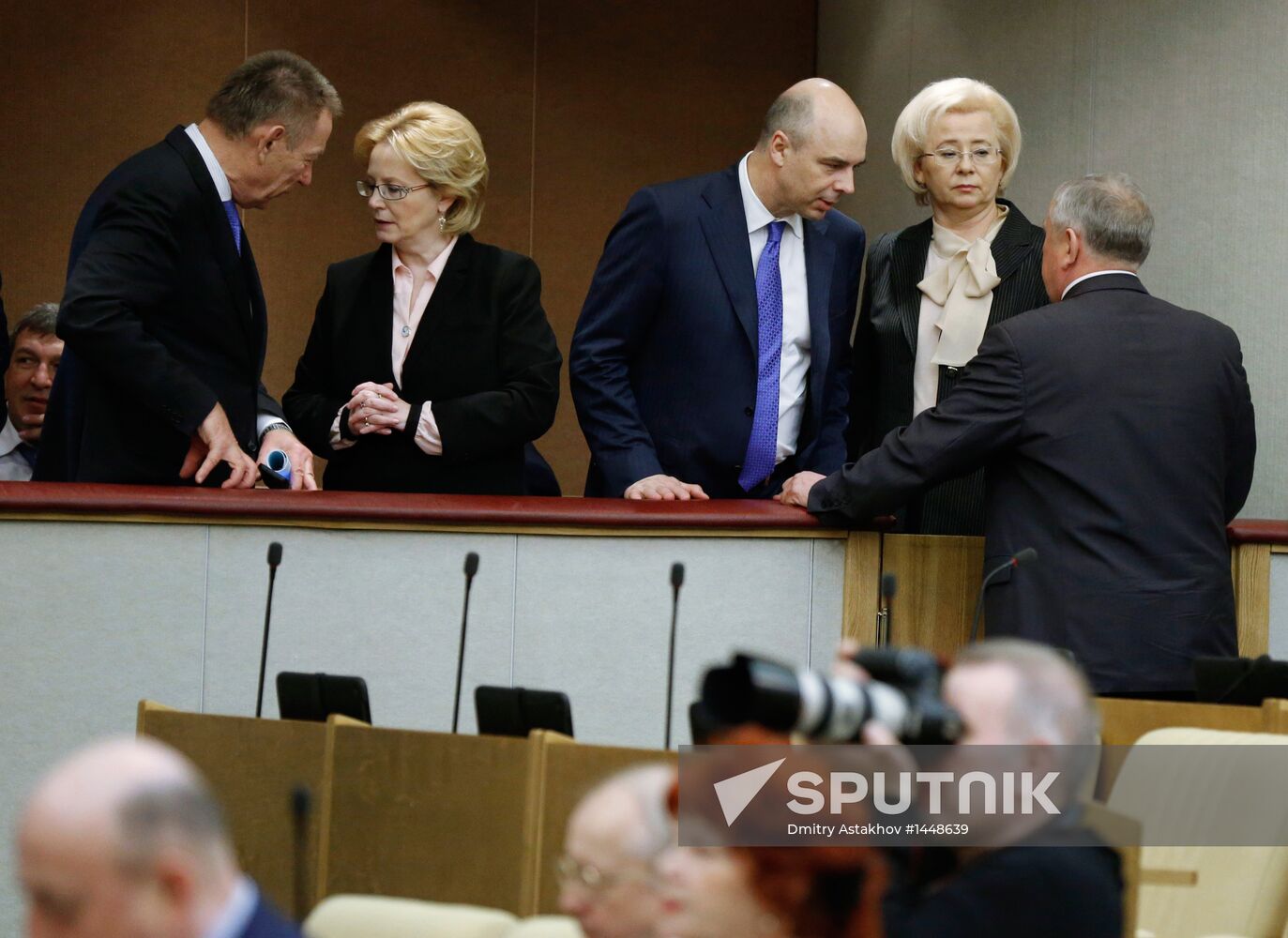 Dmitry Medvedev attends Russian State Duma plenary meeting