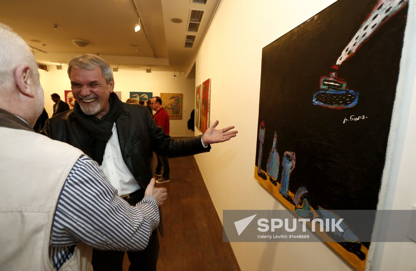 Andrei Bilzho's exhibition opens in MMOMA