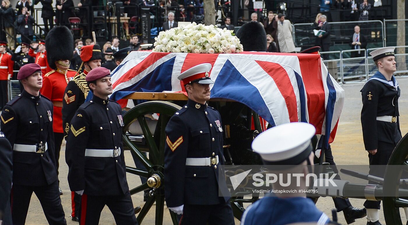 World bids farewell to Margaret Thatcher