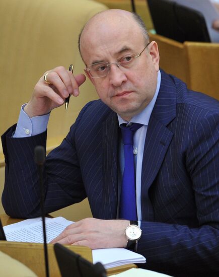 Dmitry Medvedev attends Russian State Duma plenary meeting