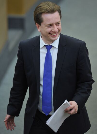 Dmitry Medvedev attends Russian State Duma plenary meeting