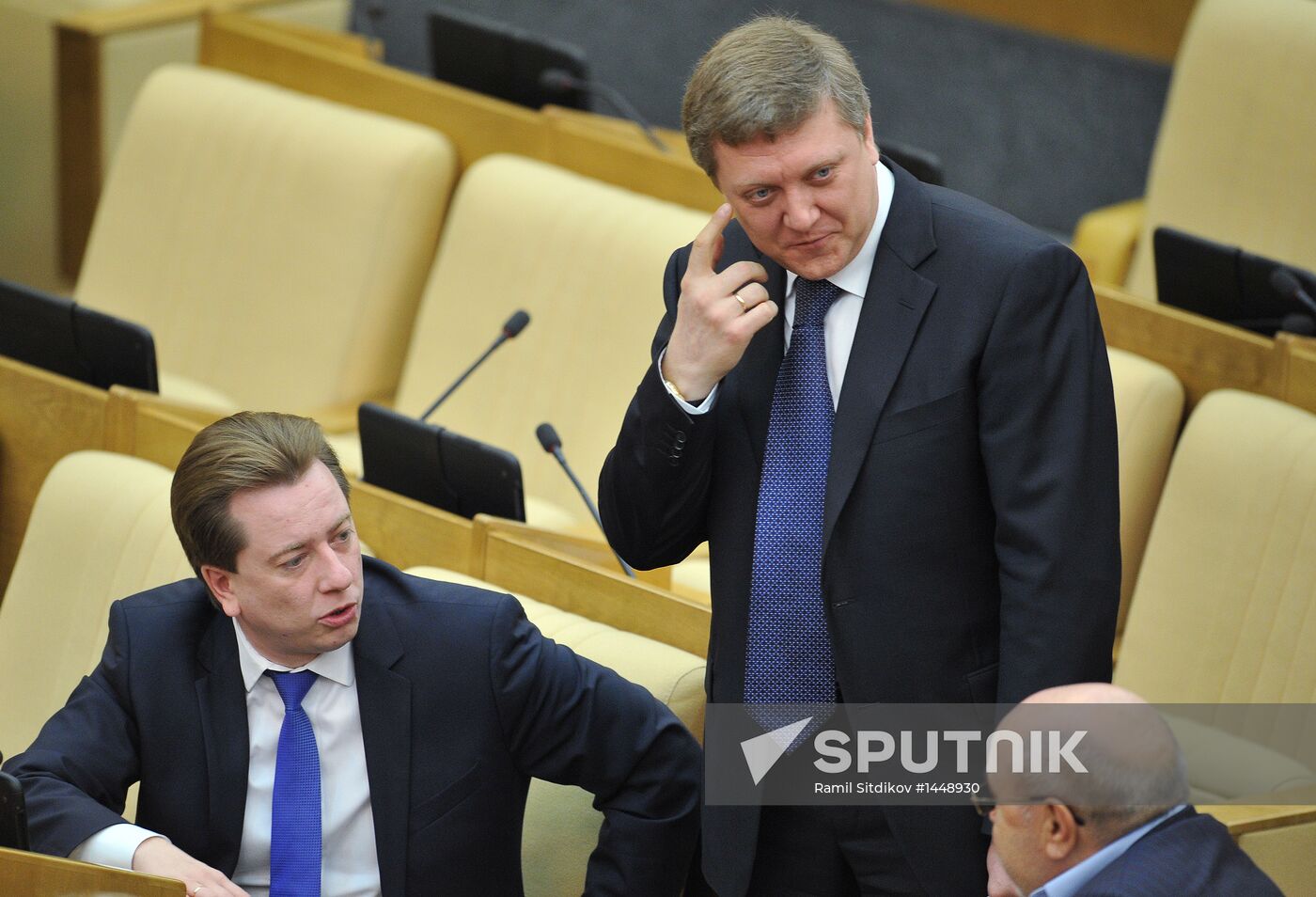 Dmitry Medvedev attends Russian State Duma plenary meeting