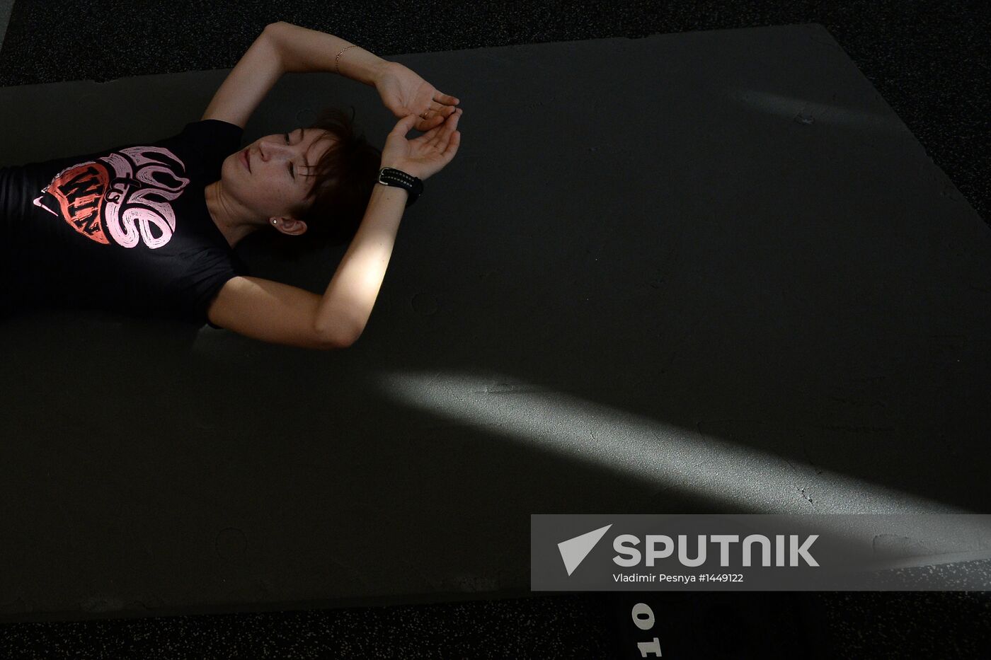 Training assembly of Russian national short track team