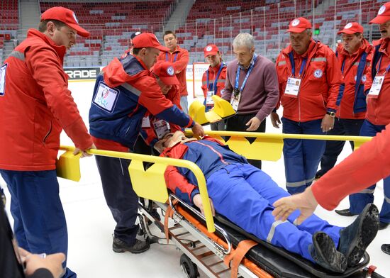 Getting ready for IIHF World U18 Championship in Sochi