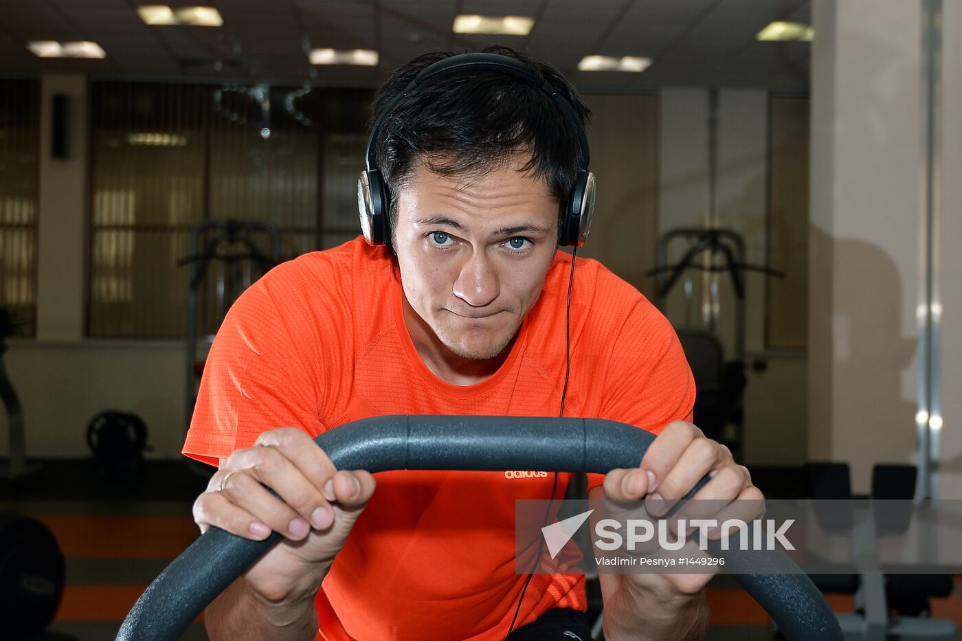 Training assembly of Russian national short track team