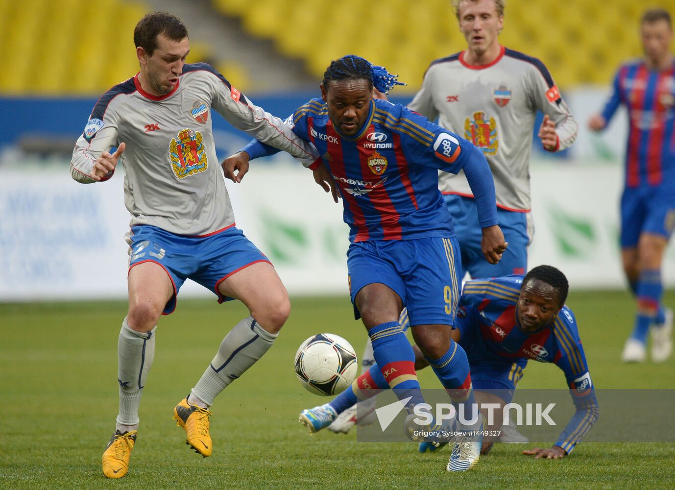 Football Cup of Russia. CSKA vs. Yenisey