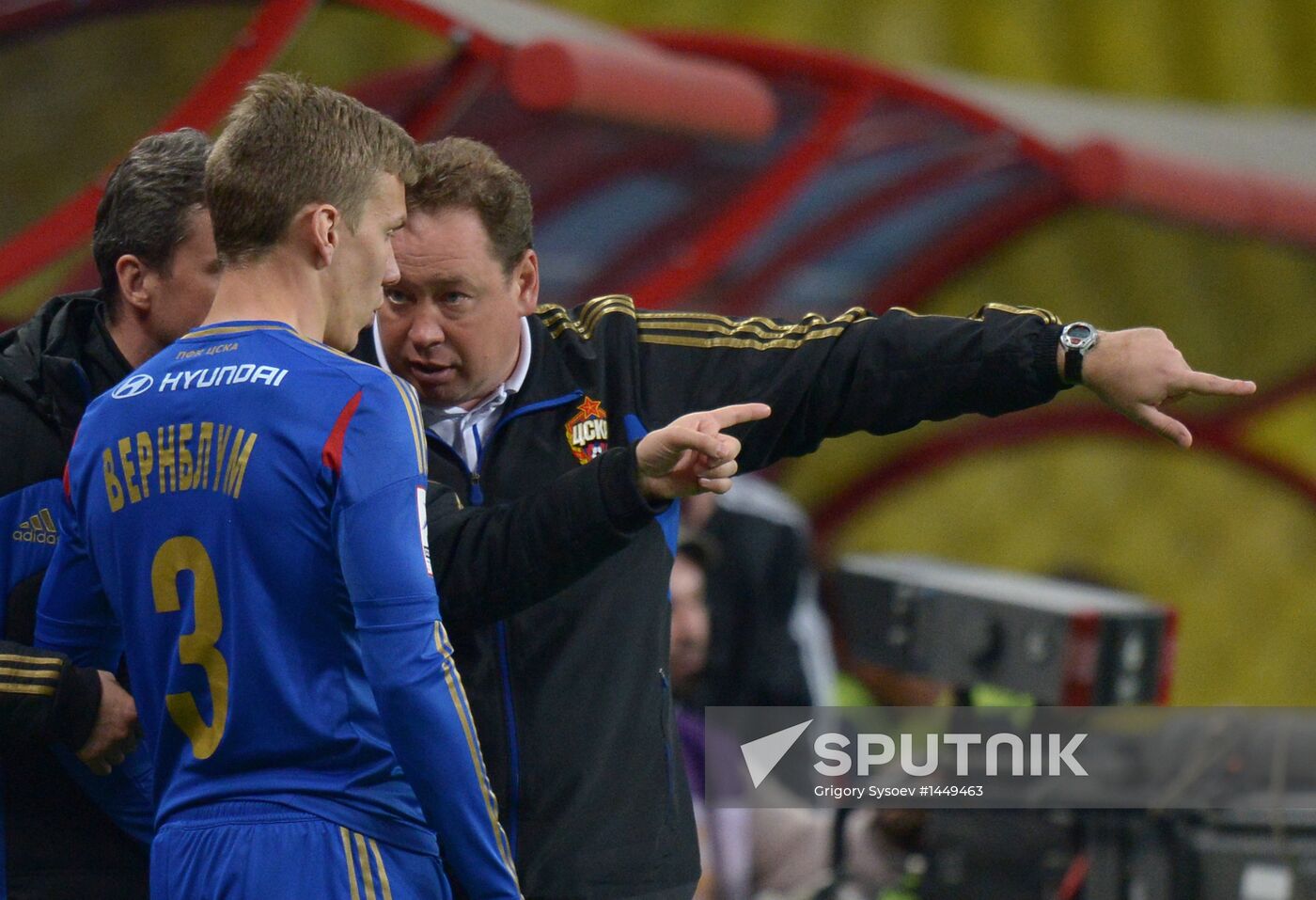 Football Cup of Russia. CSKA vs. Yenisey