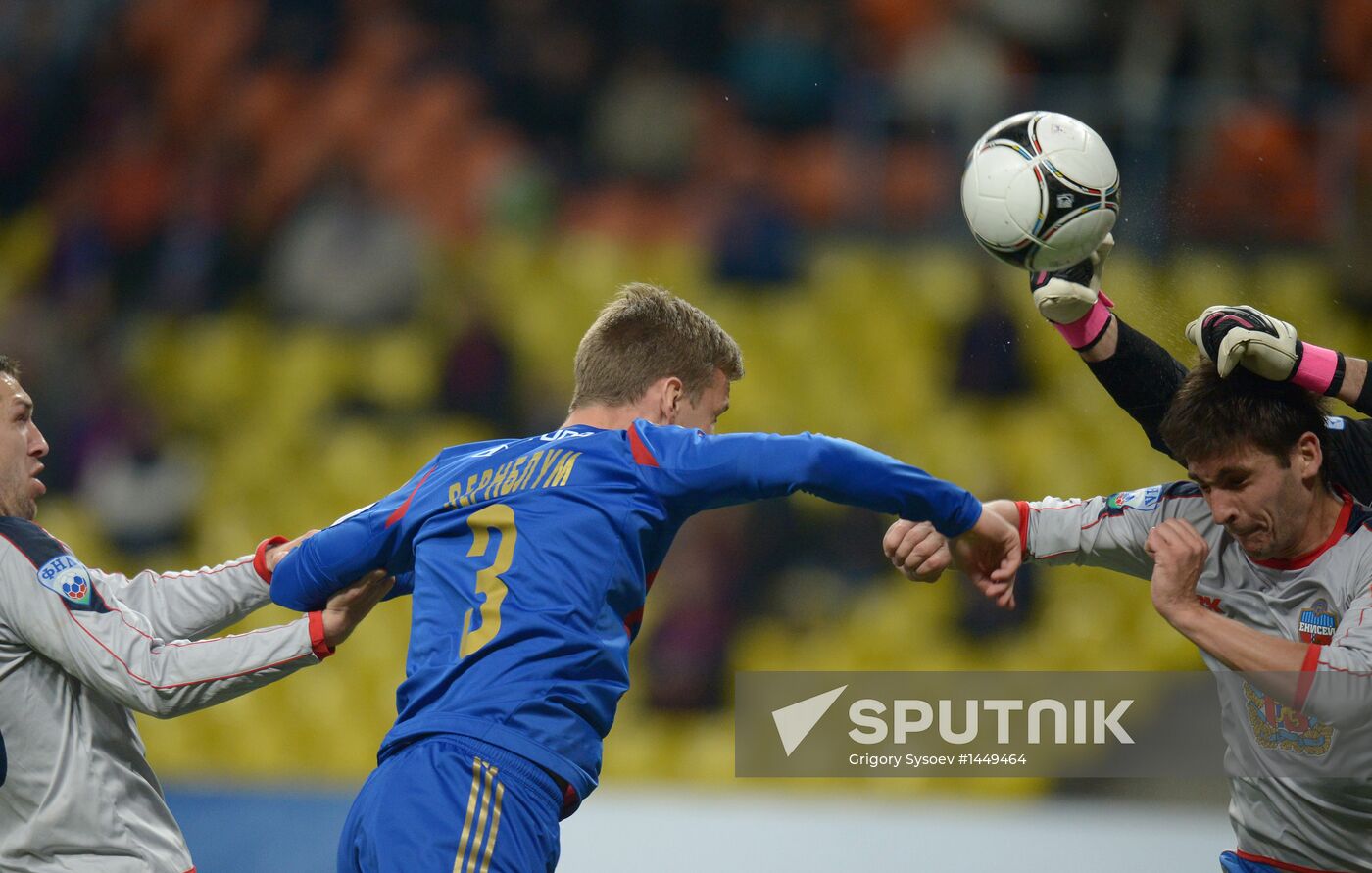 Football Cup of Russia. CSKA vs. Yenisey