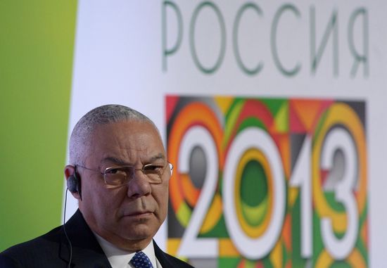 Ivanov, Powell meet at Russia Forum 2013