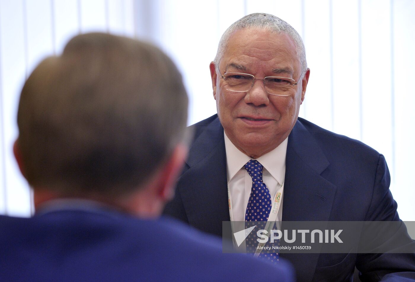 Ivanov, Powell meet at Russia Forum 2013