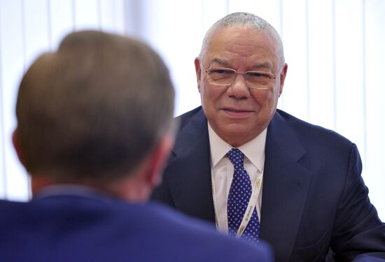 Ivanov, Powell meet at Russia Forum 2013