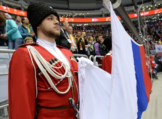 Ice Hockey U18 Juniors World Championship. Russia vs. USA