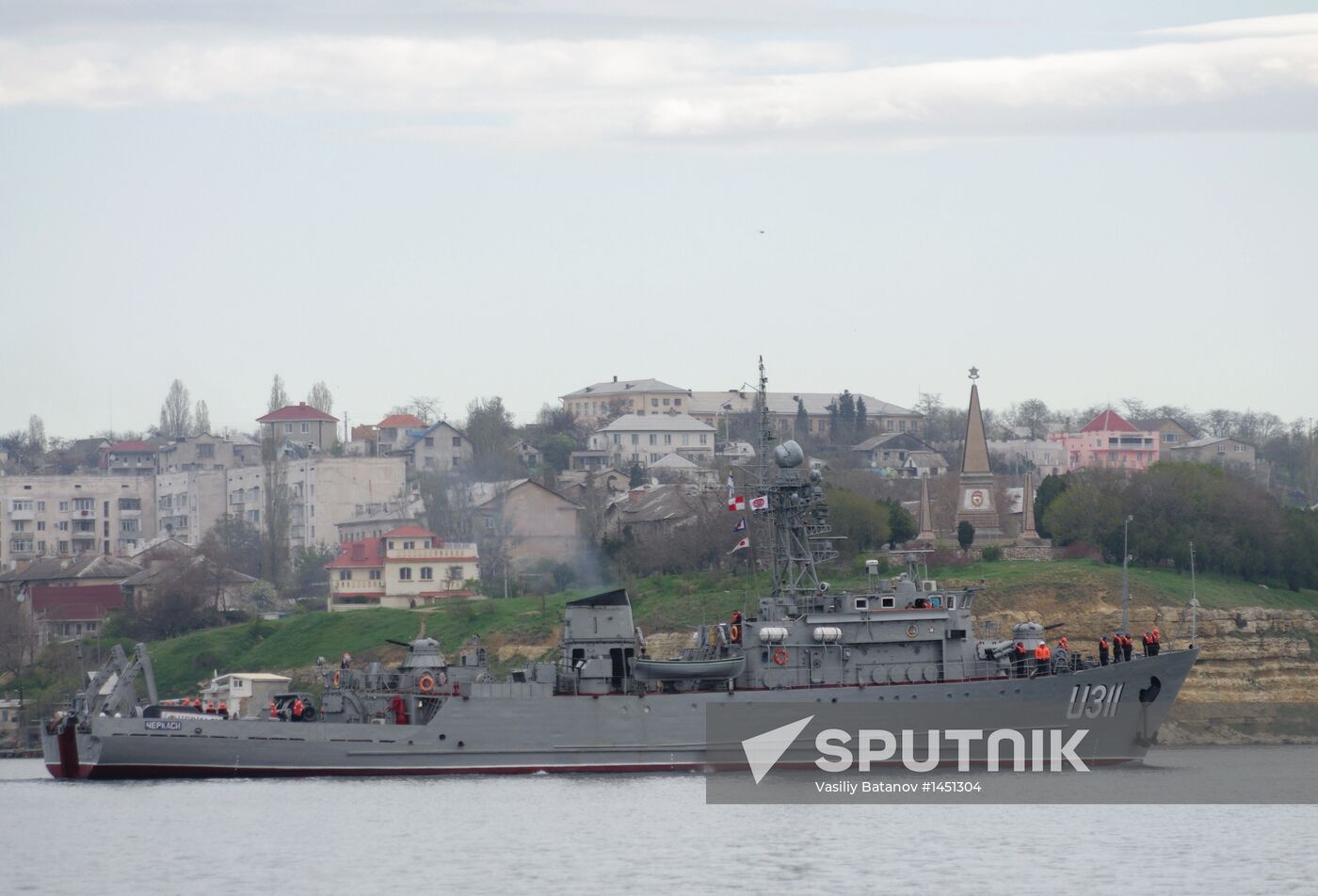 Participants in Blackseafor exercise arrive to Sevastopol