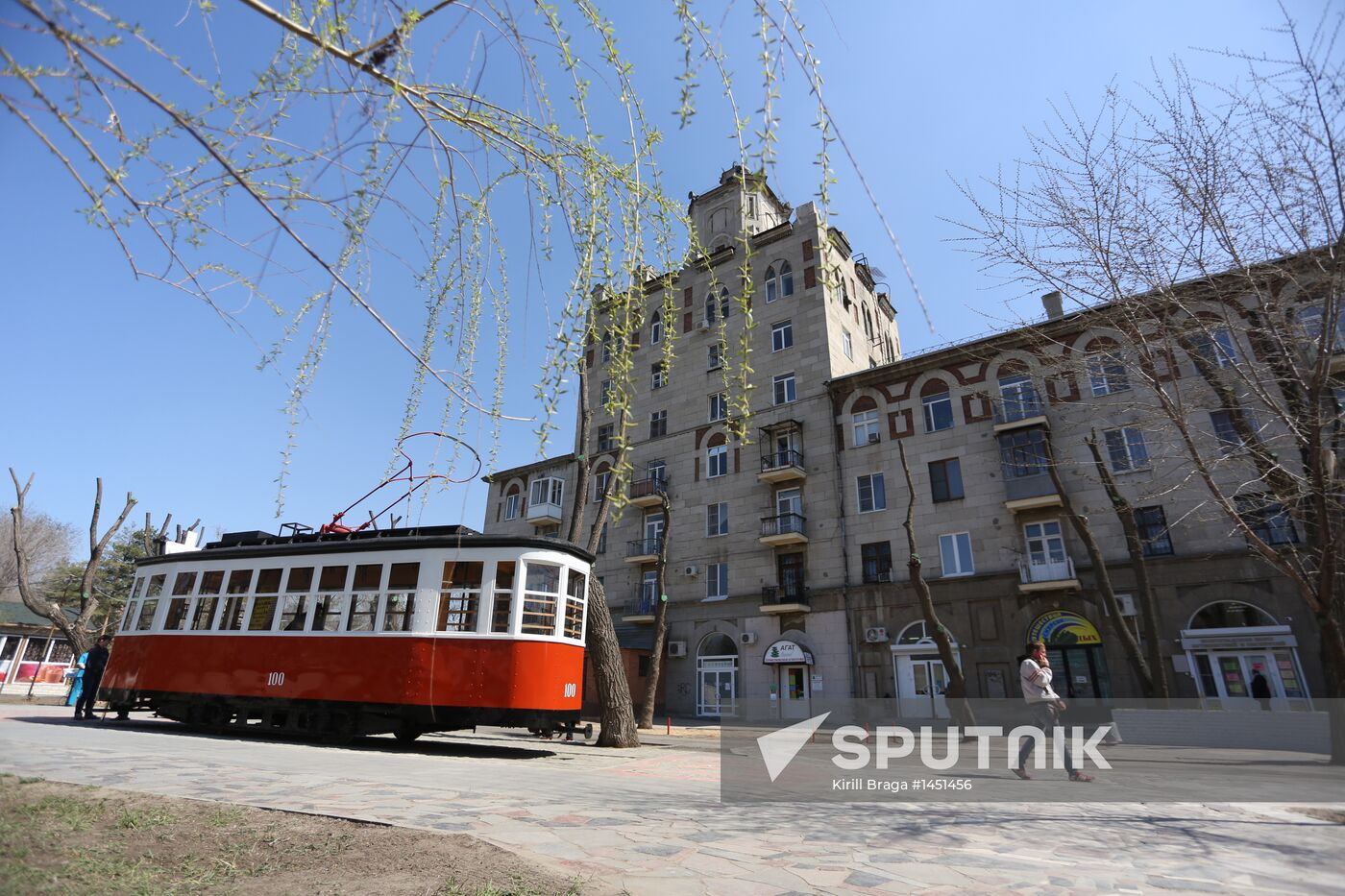 Tramway monument opened in Volgograd