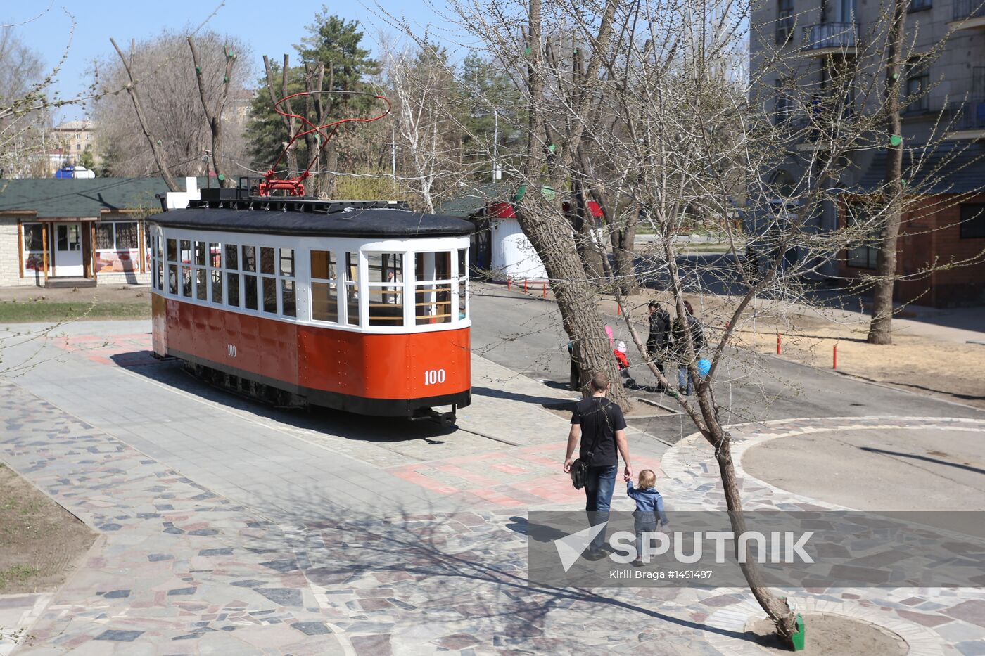 Tramway monument opened in Volgograd