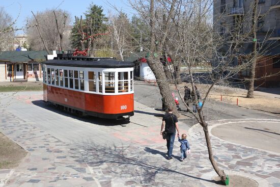 Tramway monument opened in Volgograd
